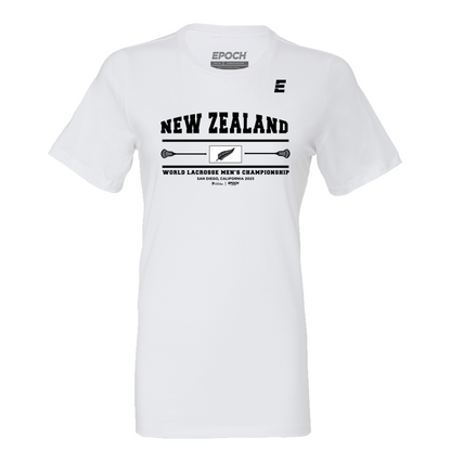 New Zealand Premium Womens Short Sleeve Tee White
