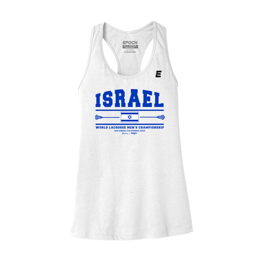 Israel Premium Womens Tank White