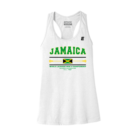 Jamaica Premium Womens Tank White