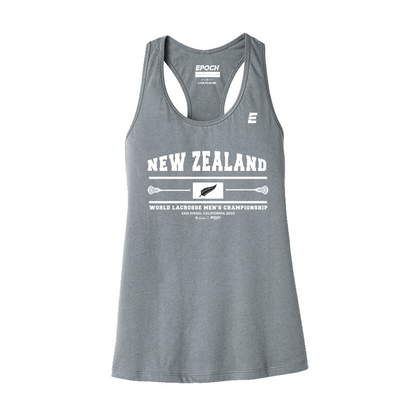 New Zealand Premium Womens Tank Athletic Grey