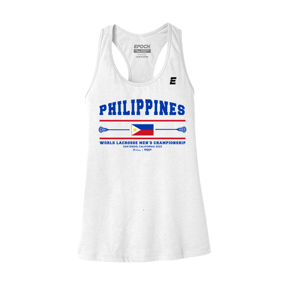 Philippines Premium Womens Tank White