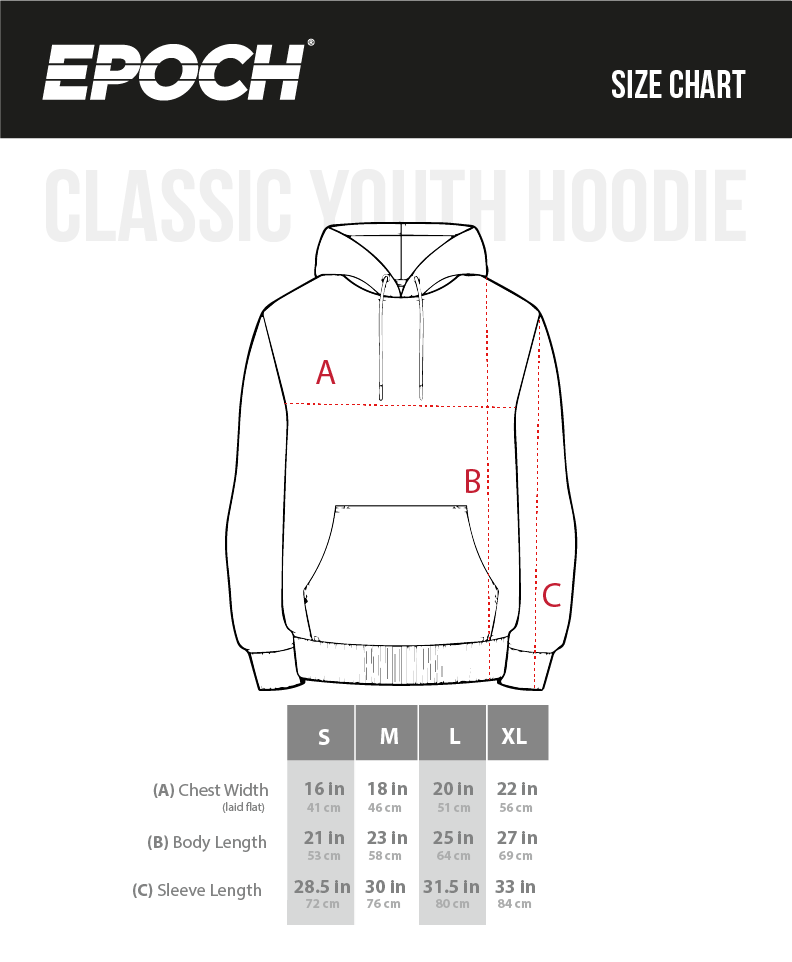 Denmark Classic Youth Hoodie White