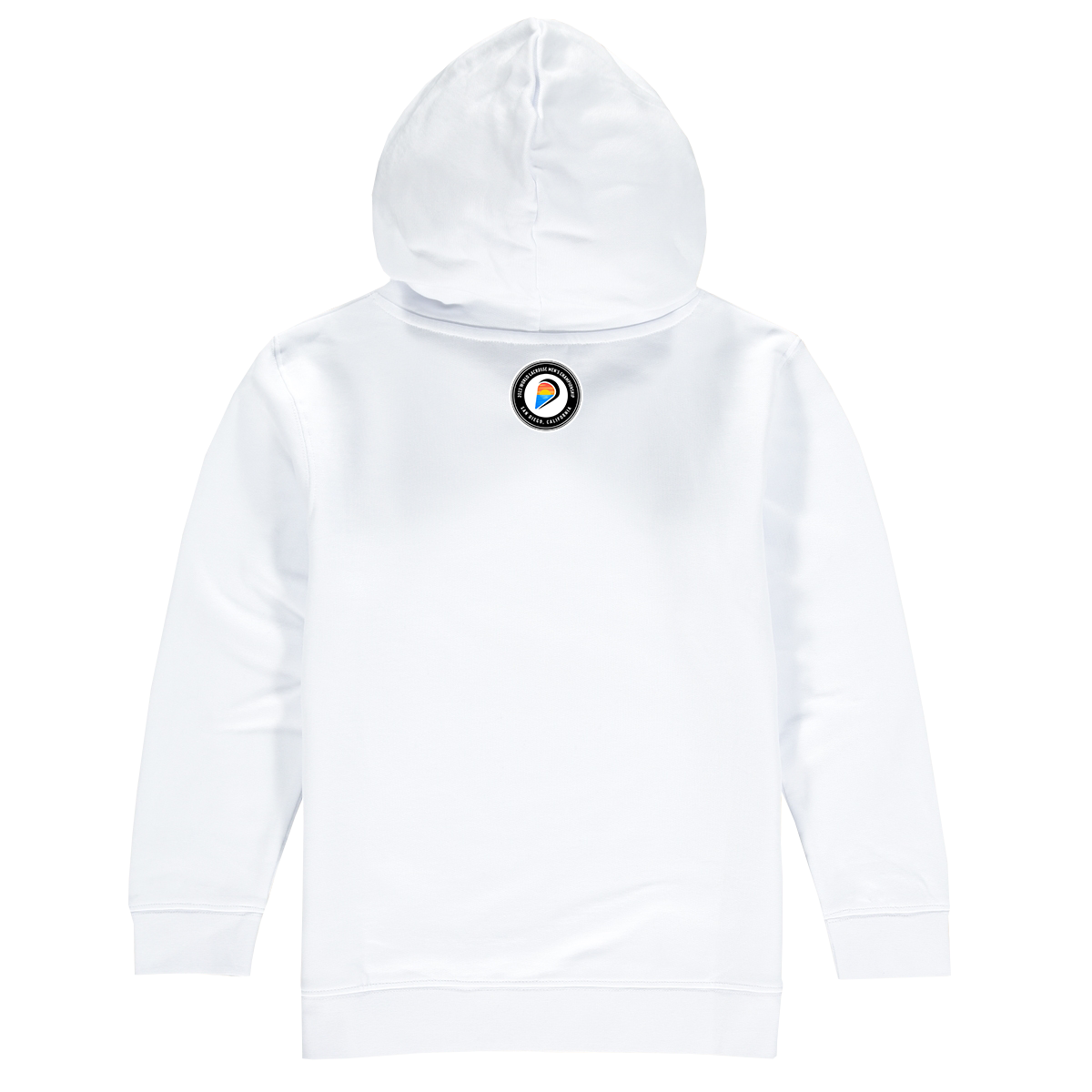 Denmark Premium Unisex Hoodie Sweatshirt White