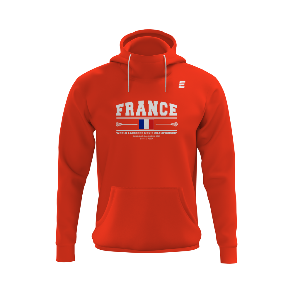 France Scuba Hoodie Red